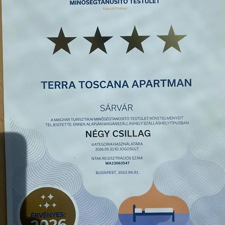 Terra Toscana 9600,sárvár Felső-sótonyi Ut 20 *